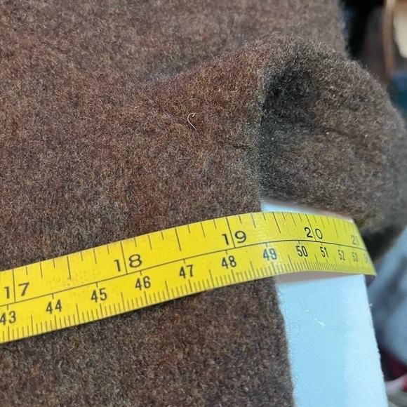 Polo by Ralph Lauren Vtg 100% lambs wool Sz XL brown pullover sweater Y2K - Picture 7 of 8